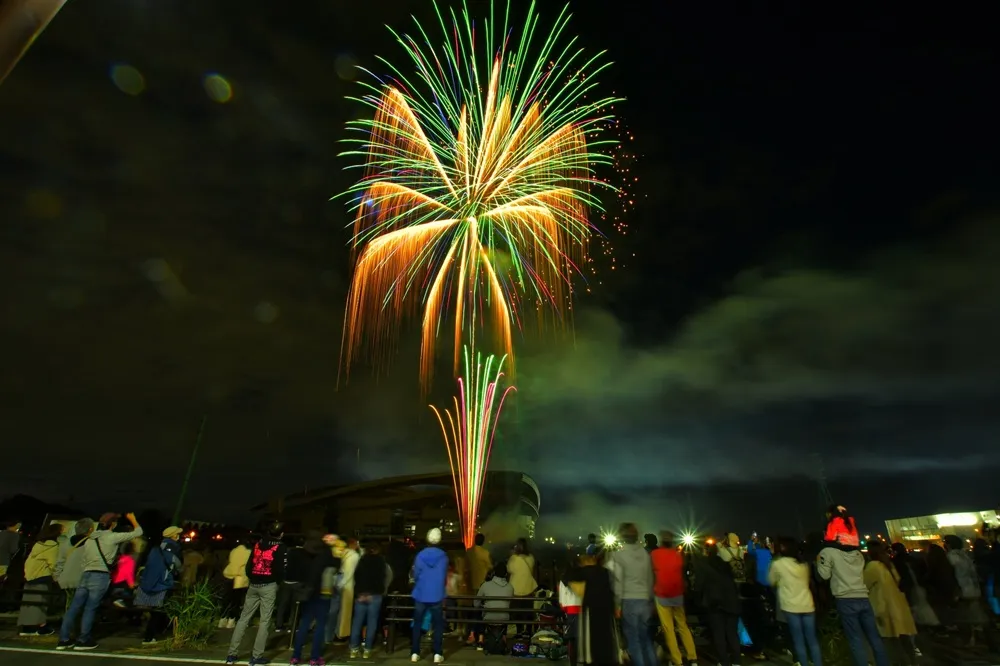 過去大会における花火の写真