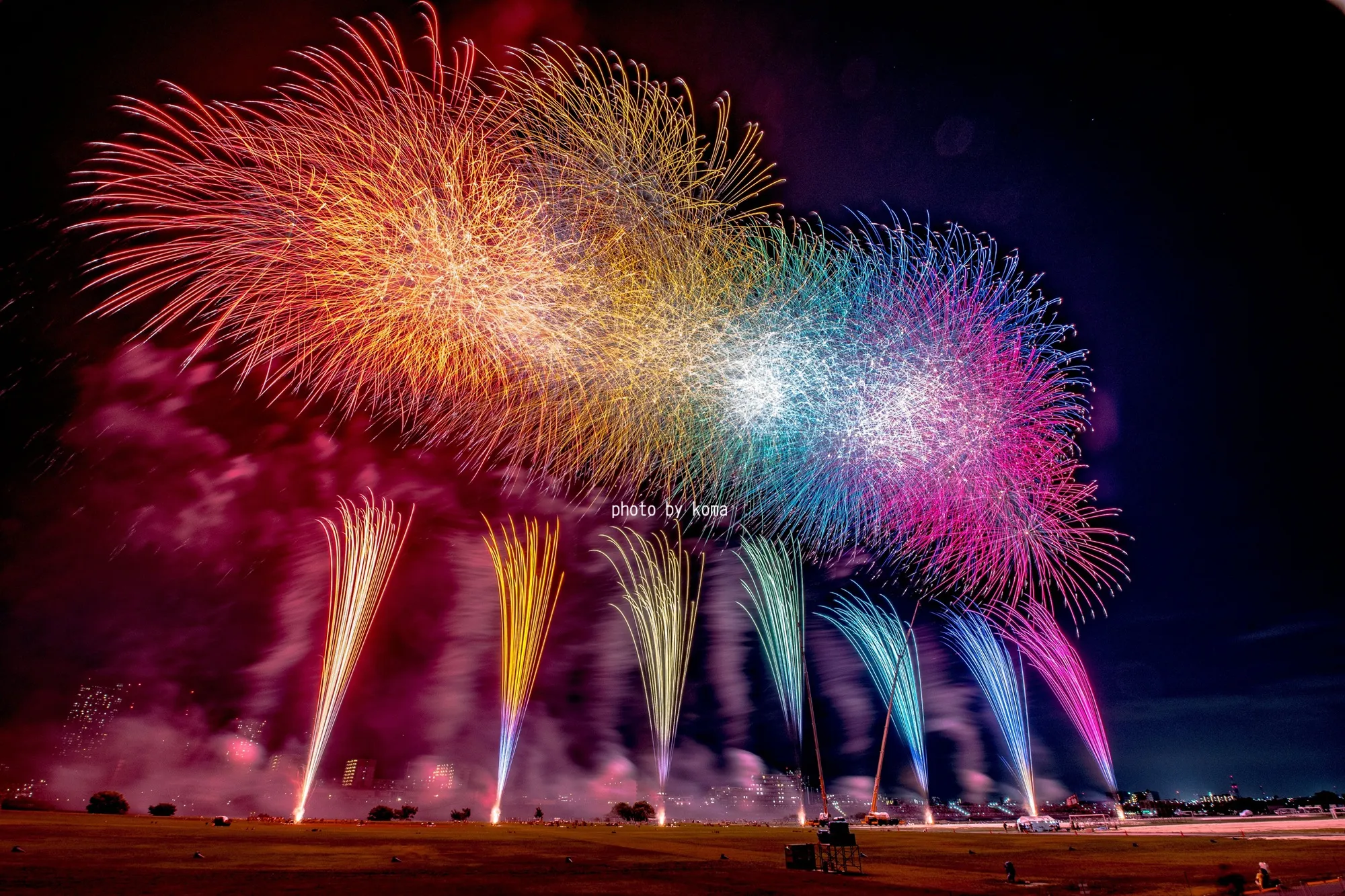 宗家花火鍵屋さんの花火