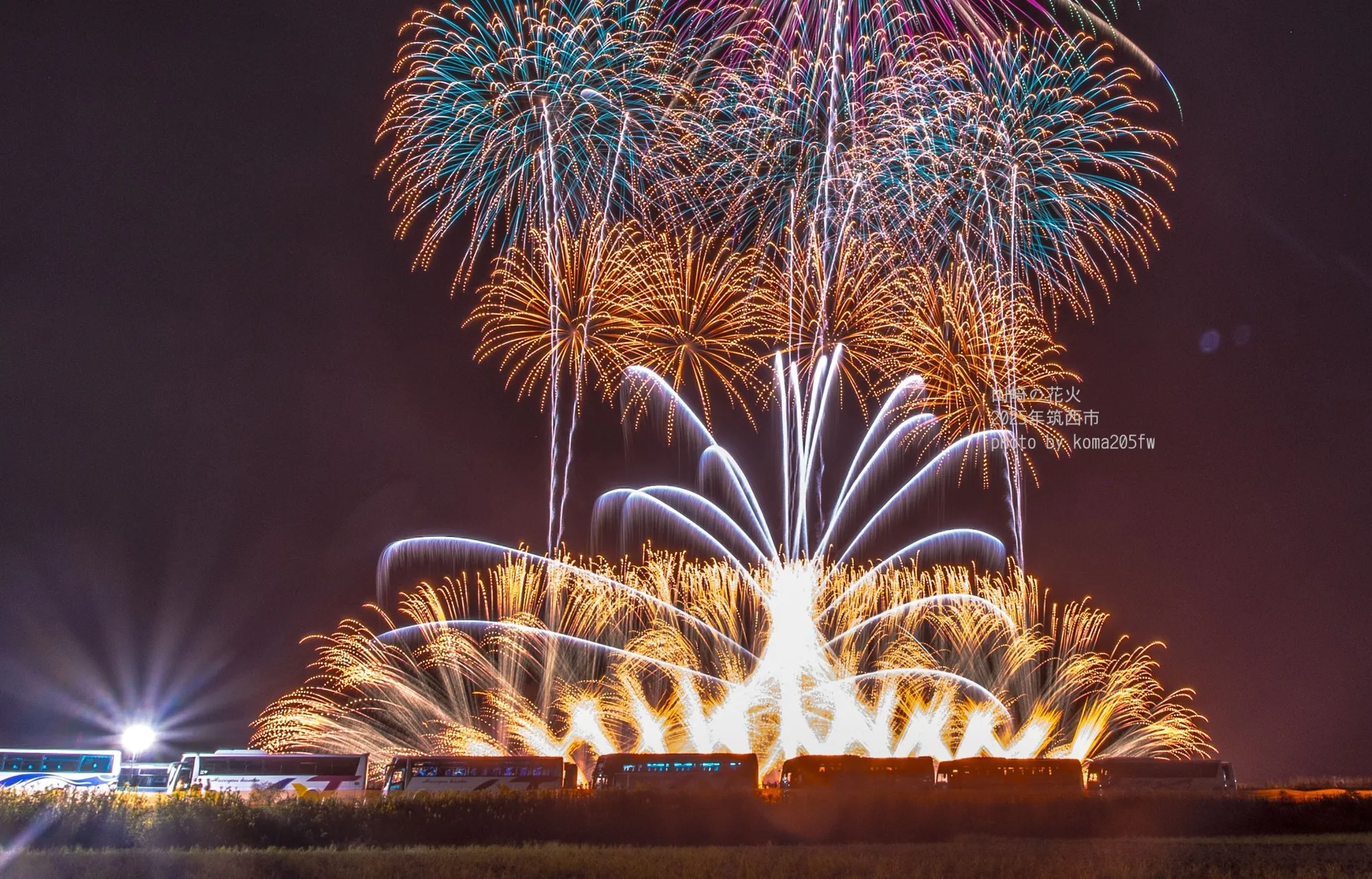 尺玉花火の画像