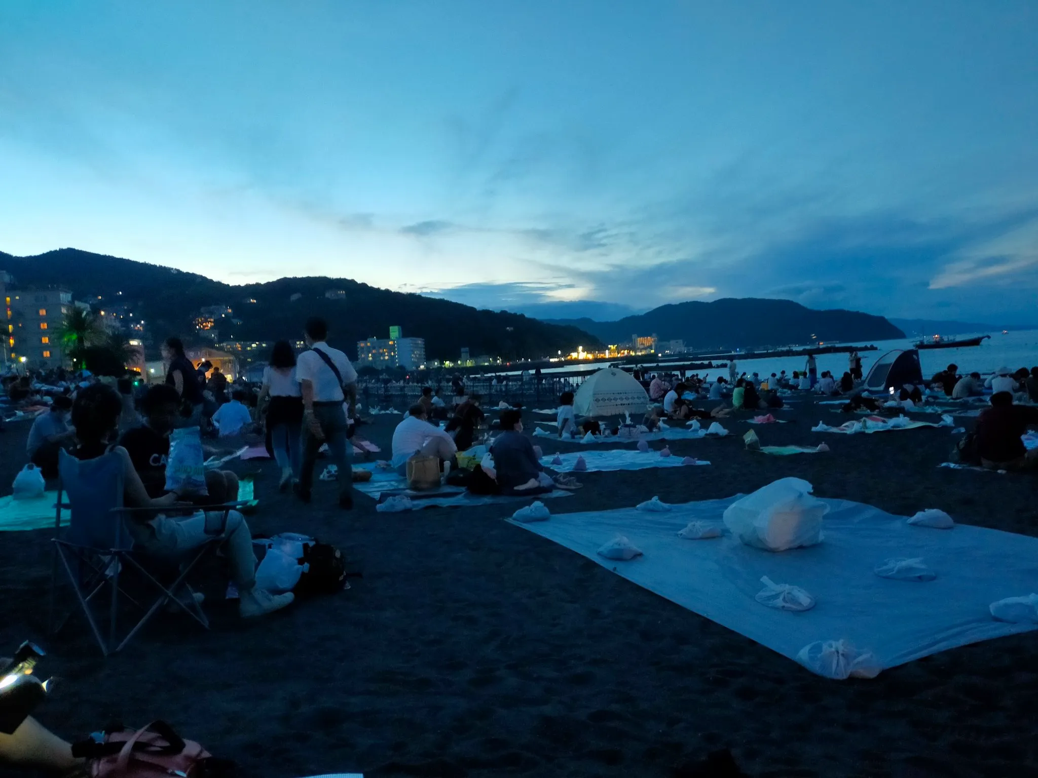 按針祭海の花火大会の過去大会の様子